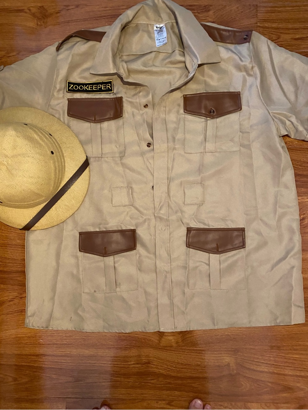 Men’s Zookeeper Costume Shirt